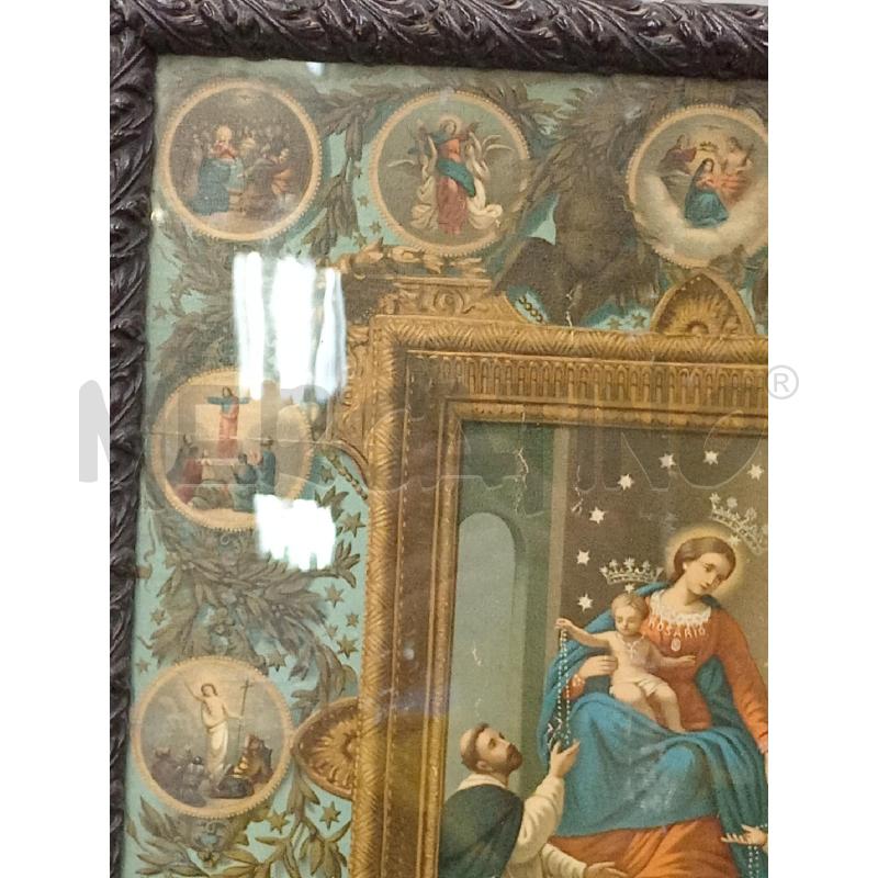 QUADRO SANTI LA VERGINE SS ROSARIO | Mercatino dell'Usato Moncalieri bengasi 5