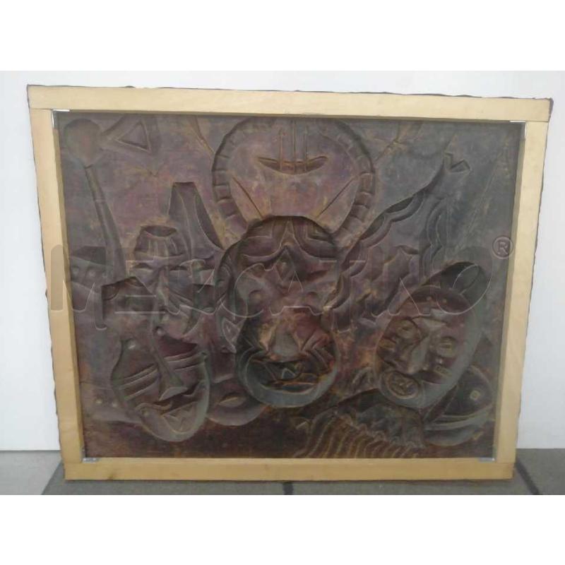 QUADRO SBALZATO RAME 95 X 80 | Mercatino dell'Usato Moncalieri bengasi 3