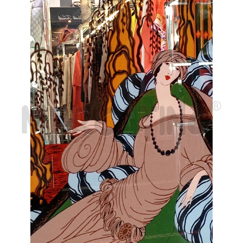 QUADRO SPECCHIO PUBBLICITARIO VOGUE  | Mercatino dell'Usato Moncalieri bengasi 2