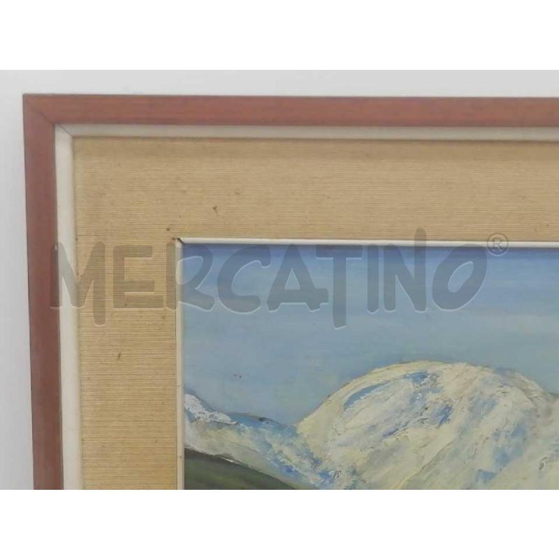 QUADRO STAMBECCHI SULLE ALPI 79 X 96 | Mercatino dell'Usato Moncalieri bengasi 3
