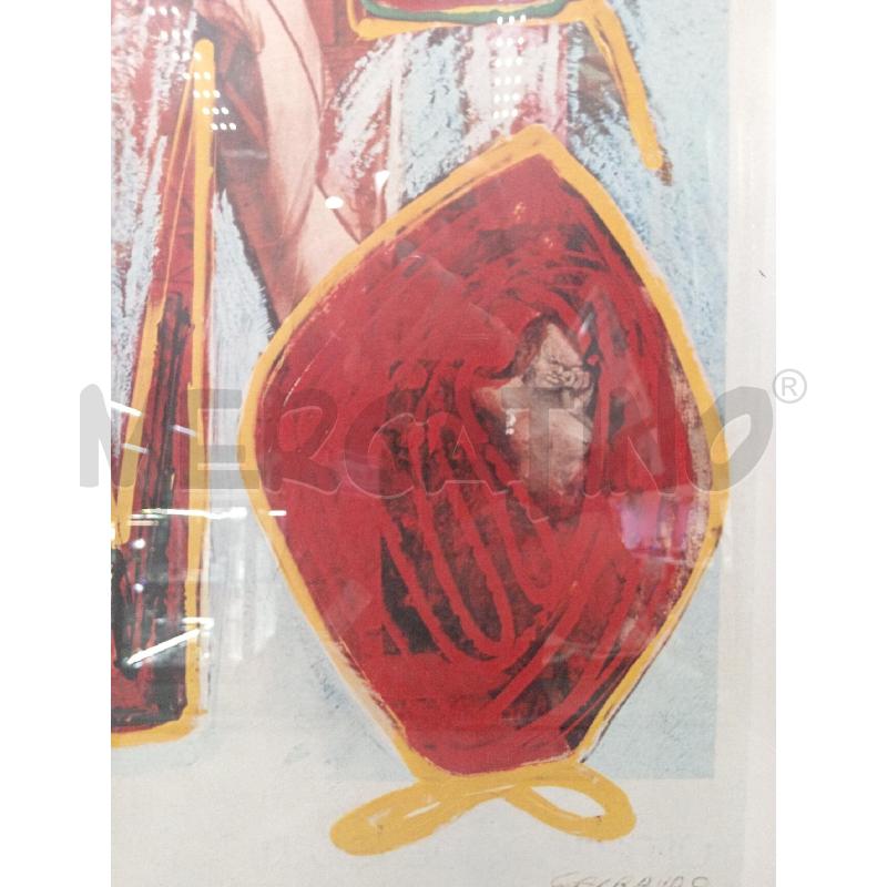 QUADRO STAMPA INTEGRALE EZIO GRIBAUDO 1968 | Mercatino dell'Usato Moncalieri bengasi 4