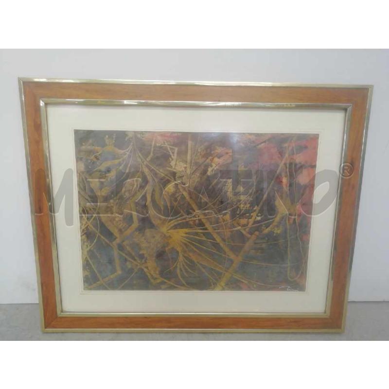 QUADRO STAMPA TARICCO AGOSTINO 53X66 | Mercatino dell'Usato Moncalieri bengasi 1