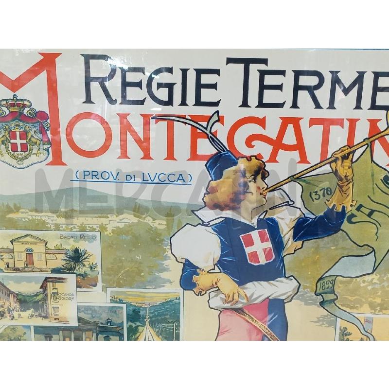 QUADRO STAMPA TERME REGIE MONTEGATINI | Mercatino dell'Usato Moncalieri bengasi 2