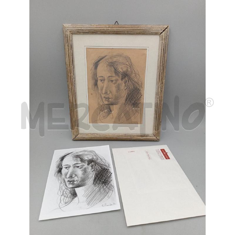 QUADRO VOLTO DONNA GIUSEPPE PIOMBANTI AMMANNATI | Mercatino dell'Usato Moncalieri bengasi 1