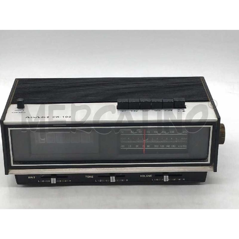 RADIO ASAKI CR 102 FUNZIONANTE  | Mercatino dell'Usato Moncalieri bengasi 1