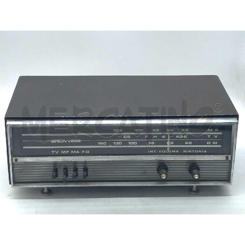 RADIO A VALVOLE BRIONVEGA RR 122 NON FUNZIONANTE  | Mercatino dell'Usato Moncalieri bengasi 1