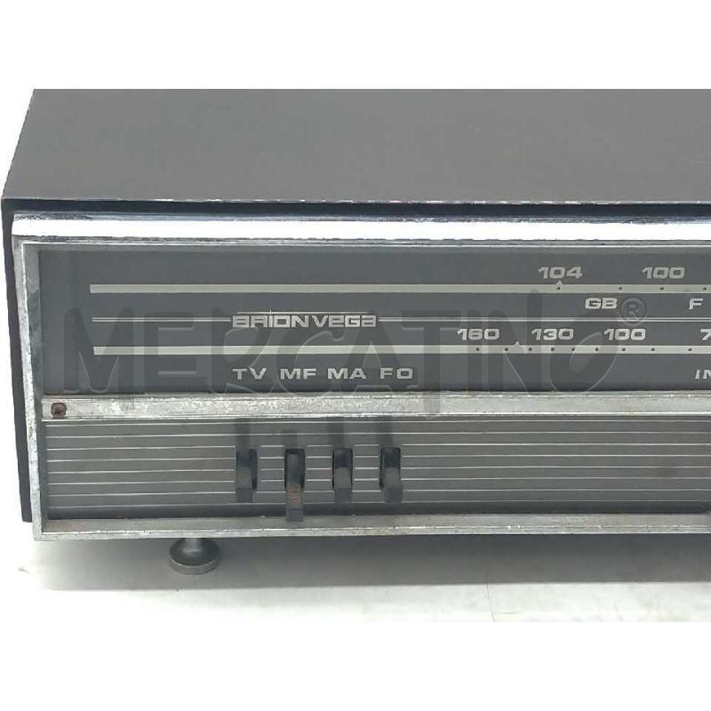 RADIO A VALVOLE BRIONVEGA RR 122 NON FUNZIONANTE  | Mercatino dell'Usato Moncalieri bengasi 2
