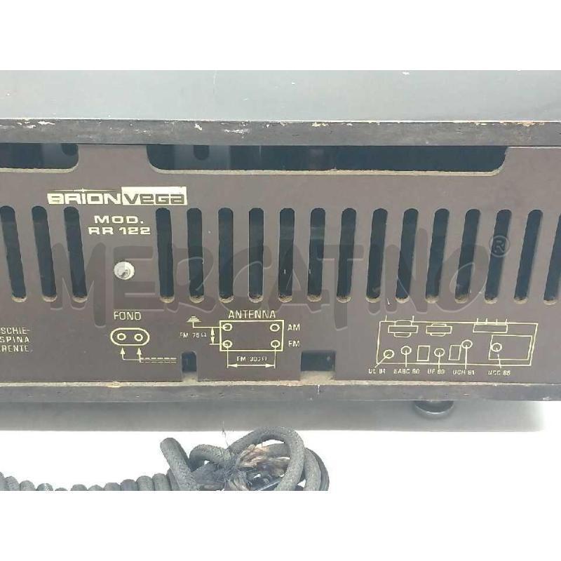 RADIO A VALVOLE BRIONVEGA RR 122 NON FUNZIONANTE  | Mercatino dell'Usato Moncalieri bengasi 5