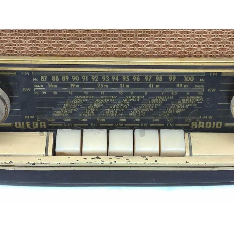 RADIO A VALVOLE WEGA RADIO 809 FUNZIONANTE | Mercatino dell'Usato Moncalieri bengasi 3