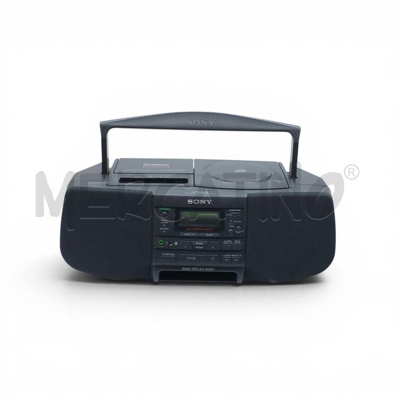 RADIO CD CASSETTA SONY CFD S33 FUNZIONANTE | Mercatino dell'Usato Moncalieri bengasi 1