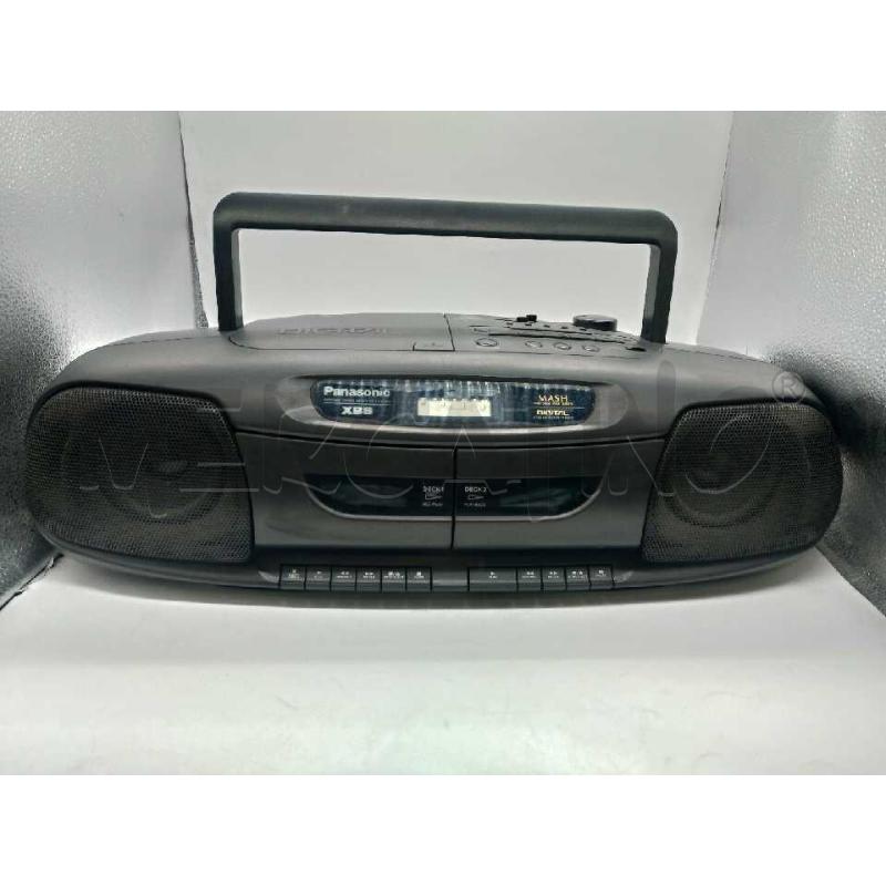 RADIO CD CASSETTE PANASONIC XBS FUNZIONNATE | Mercatino dell'Usato Moncalieri bengasi 1