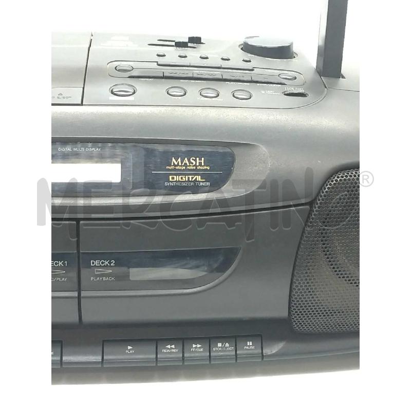 RADIO CD CASSETTE PANASONIC XBS FUNZIONNATE | Mercatino dell'Usato Moncalieri bengasi 2