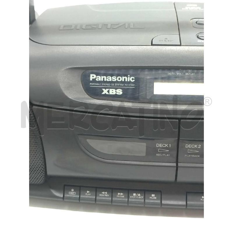 RADIO CD CASSETTE PANASONIC XBS FUNZIONNATE | Mercatino dell'Usato Moncalieri bengasi 3