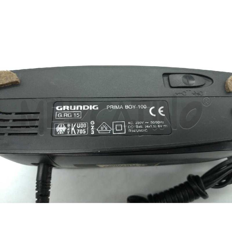 RADIO GRUNDIG PRIMA BOY 100 | Mercatino dell'Usato Moncalieri bengasi 5