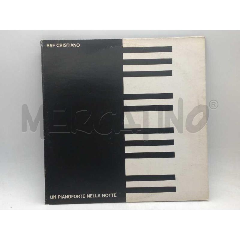 RAF CRISTIANO UN PIANOFORTE NELLA NOTTE VG+ VG+ | Mercatino dell'Usato Moncalieri bengasi 1