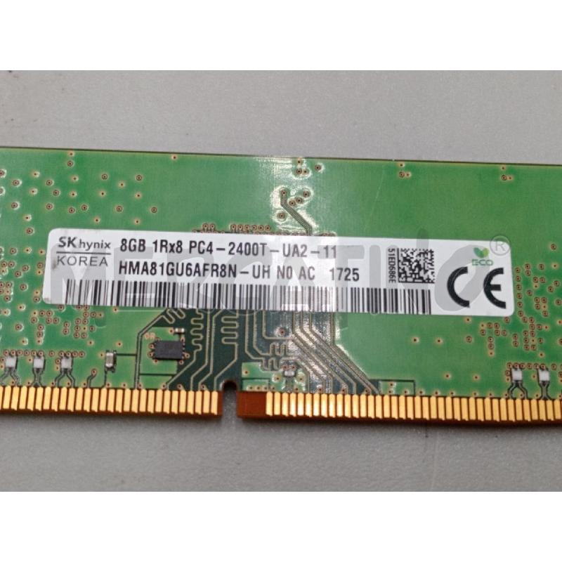 RAM SK HYNIX 8GB DDR4 2400MHZ | Mercatino dell'Usato Moncalieri bengasi 2