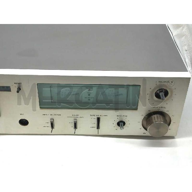 REGISTRATORE CASSETTE HIFI ITT 8020 FUNZIONANTE DUE POMELLI MANCANTI  | Mercatino dell'Usato Moncalieri bengasi 3
