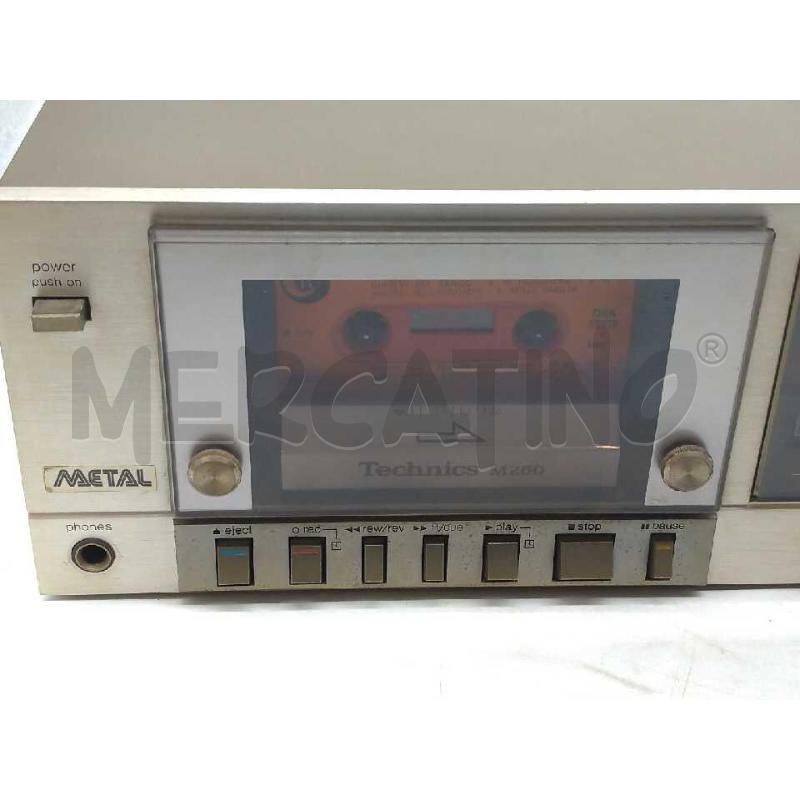 REGISTRATORE CASSETTE TECHNICS RS M260 FUNZIONANTE | Mercatino dell'Usato Moncalieri bengasi 2