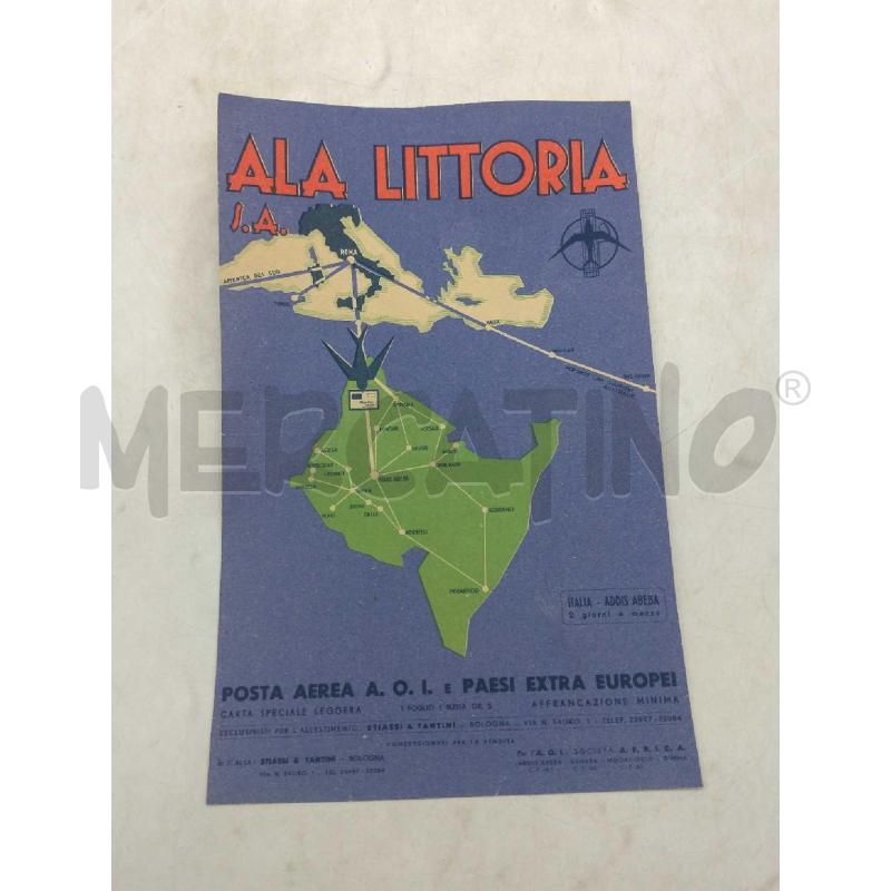 RIVISTA ALA LITTORIA S.A POSTA AEREO | Mercatino dell'Usato Moncalieri bengasi 1