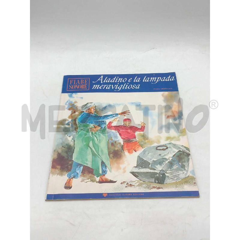 RIVISTA+VINILE FIABE SONORE ALADINO E LA LAMPADA MERAVIGLIOSA | Mercatino dell'Usato Moncalieri bengasi 1