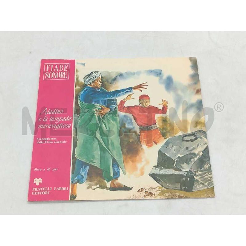 RIVISTA+VINILE FIABE SONORE ALADINO E LA LAMPADA MERAVIGLIOSA | Mercatino dell'Usato Moncalieri bengasi 2