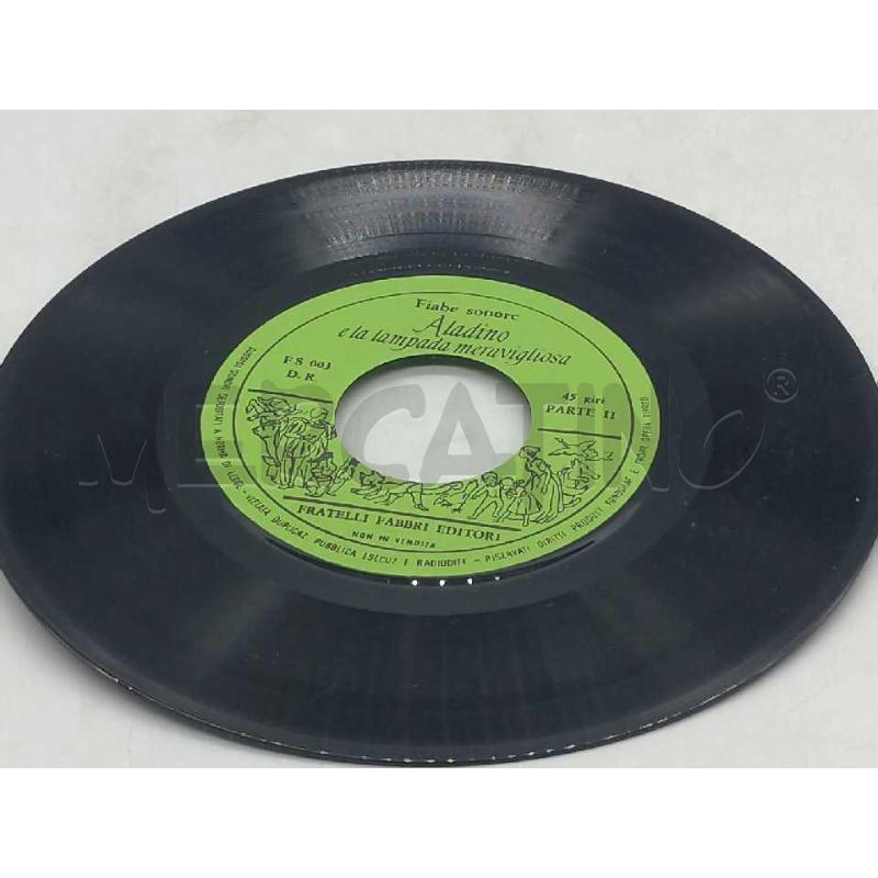 RIVISTA+VINILE FIABE SONORE ALADINO E LA LAMPADA MERAVIGLIOSA | Mercatino dell'Usato Moncalieri bengasi 4
