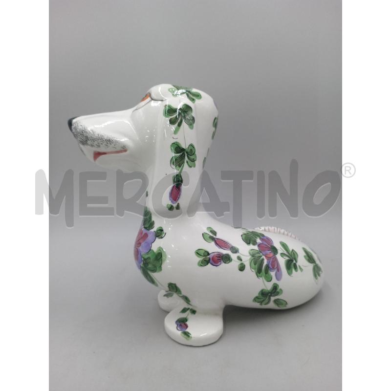 SALVADANAIO CERAMICA FIORI BASSOTTO ITALY | Mercatino dell'Usato Moncalieri bengasi 3