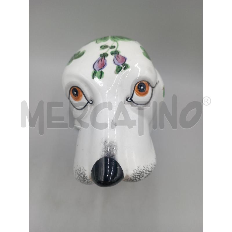 SALVADANAIO CERAMICA FIORI BASSOTTO ITALY | Mercatino dell'Usato Moncalieri bengasi 4