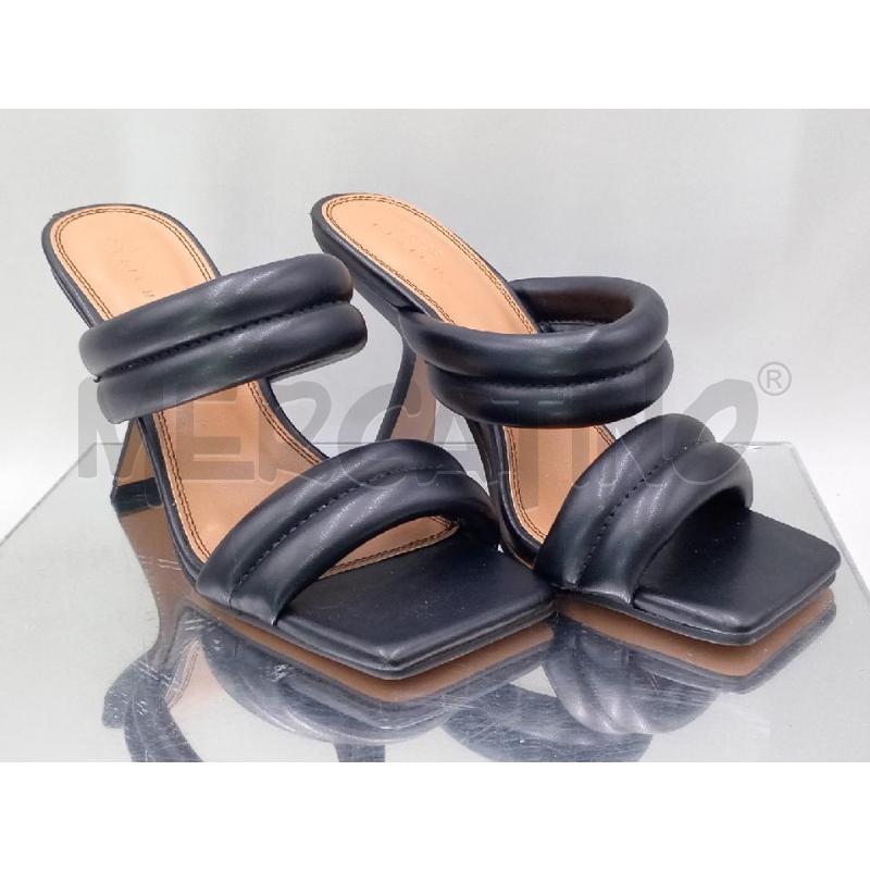 SANDALI DONNA ASOS NERI | Mercatino dell'Usato Moncalieri bengasi 1