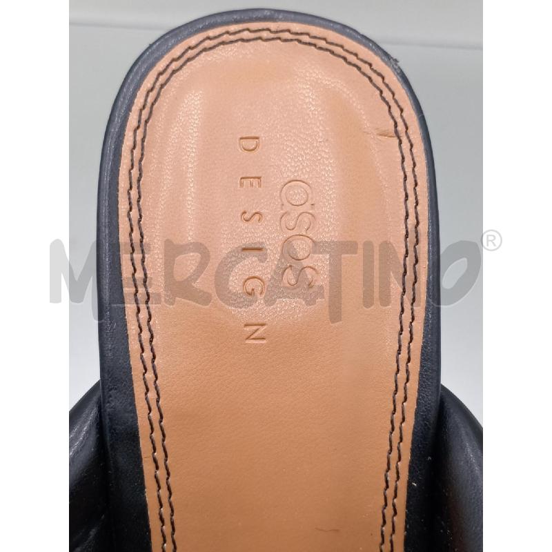 SANDALI DONNA ASOS NERI | Mercatino dell'Usato Moncalieri bengasi 5