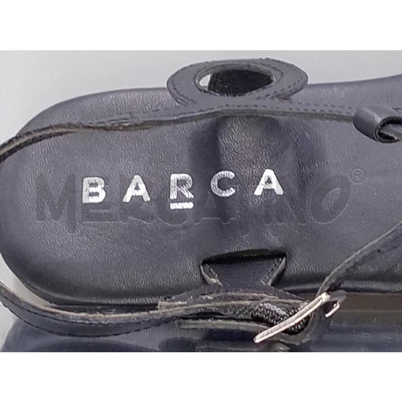 SANDALI DONNA BARCA NERI INFRADITO | Mercatino dell'Usato Moncalieri bengasi 5