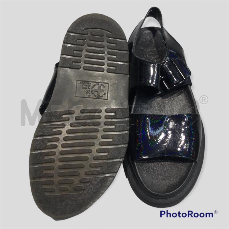 SANDALI DONNA CANGIANTI DR MARTENS NERI DOPPIA FIBBIA | Mercatino  dell'Usato Moncalieri bengasi