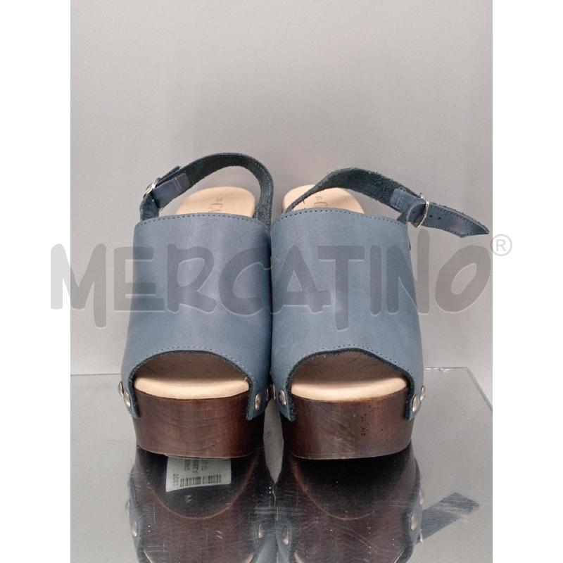 SANDALI DONNA CARMELA BLU CON BORCHIE  | Mercatino dell'Usato Moncalieri bengasi 2