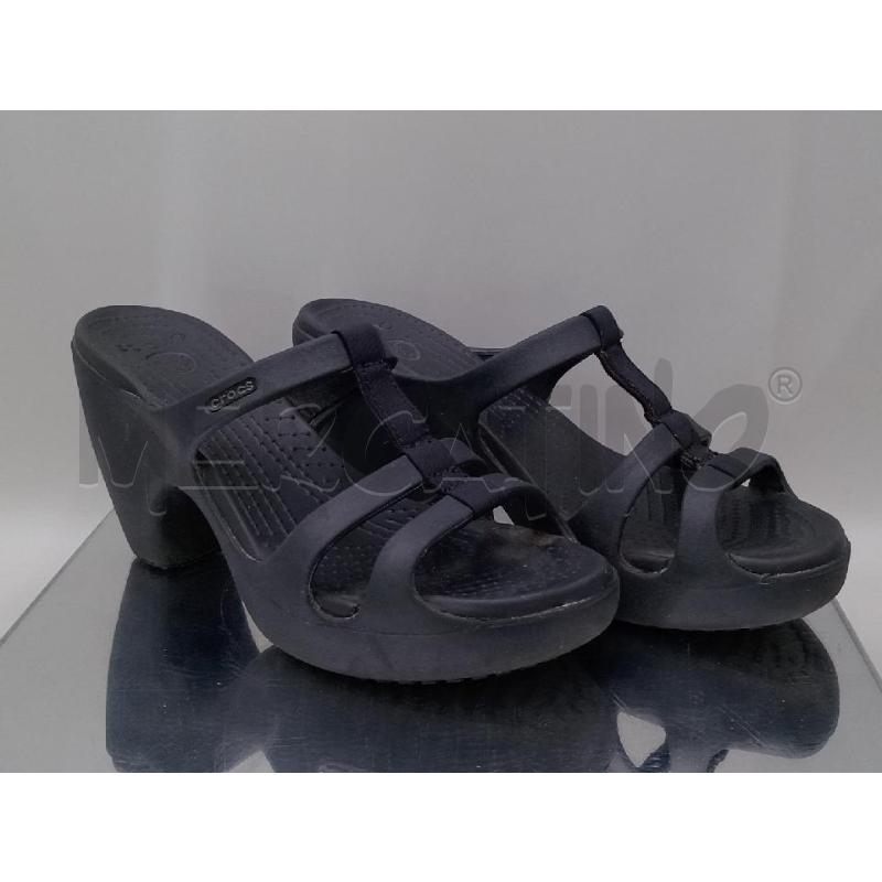 SANDALI DONNA CROCS NERI | Mercatino dell'Usato Moncalieri bengasi 1
