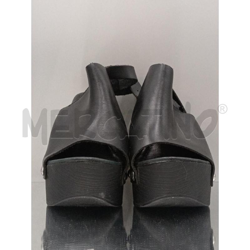 SANDALI DONNA DIXIE NERO PELLE | Mercatino dell'Usato Moncalieri bengasi 2