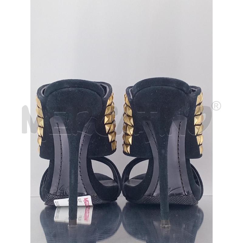 SANDALI DONNA GIUSEPPE ZANOTTI NERO CON INSERTI PERLINE | Mercatino dell'Usato Moncalieri bengasi 3