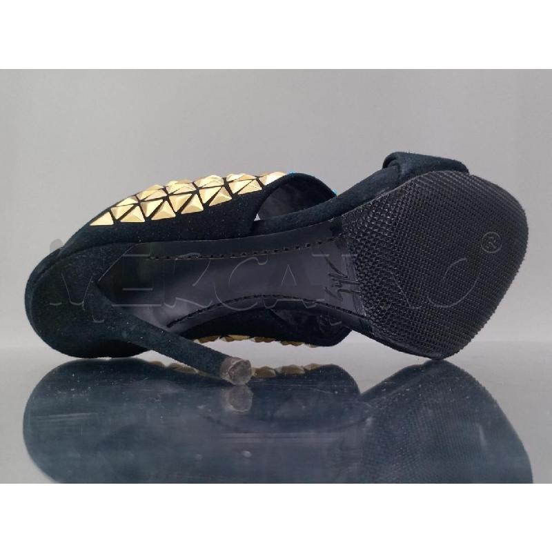 SANDALI DONNA GIUSEPPE ZANOTTI NERO CON INSERTI PERLINE | Mercatino dell'Usato Moncalieri bengasi 4