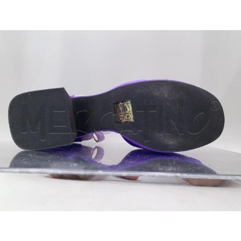 SANDALI DONNA JEFFREY CAMPBELL 70VIOLA E AZZURRO SCAMOSCITO | Mercatino dell'Usato Moncalieri bengasi 4