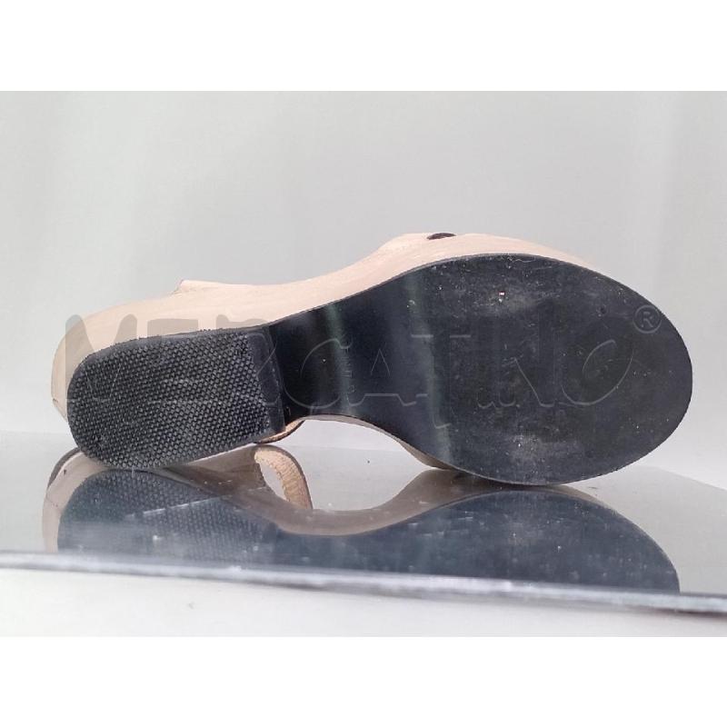SANDALI DONNA LENA MILOS BEIGE ZEPPA | Mercatino dell'Usato Moncalieri bengasi 4