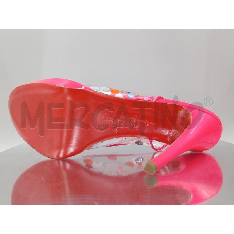 SANDALI DONNA LOUBOUTIN ROSA TRASPARENTI | Mercatino dell'Usato Moncalieri bengasi 4