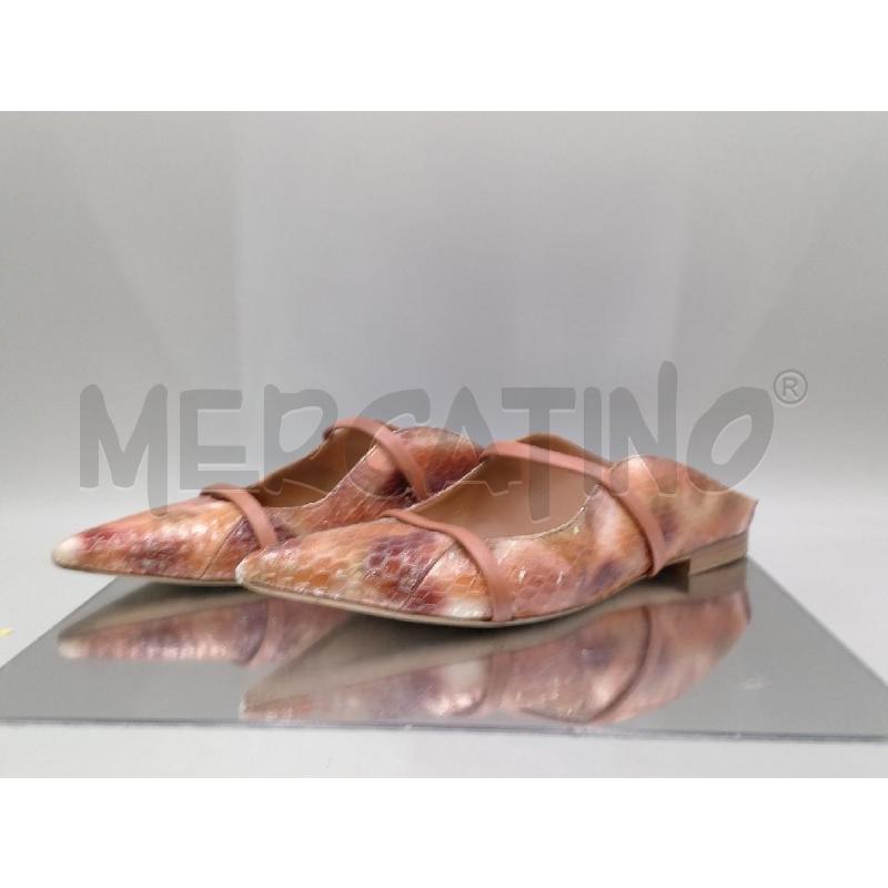SANDALI DONNA MALONE PITONATO ROSA MARRONE | Mercatino dell'Usato Moncalieri bengasi 2
