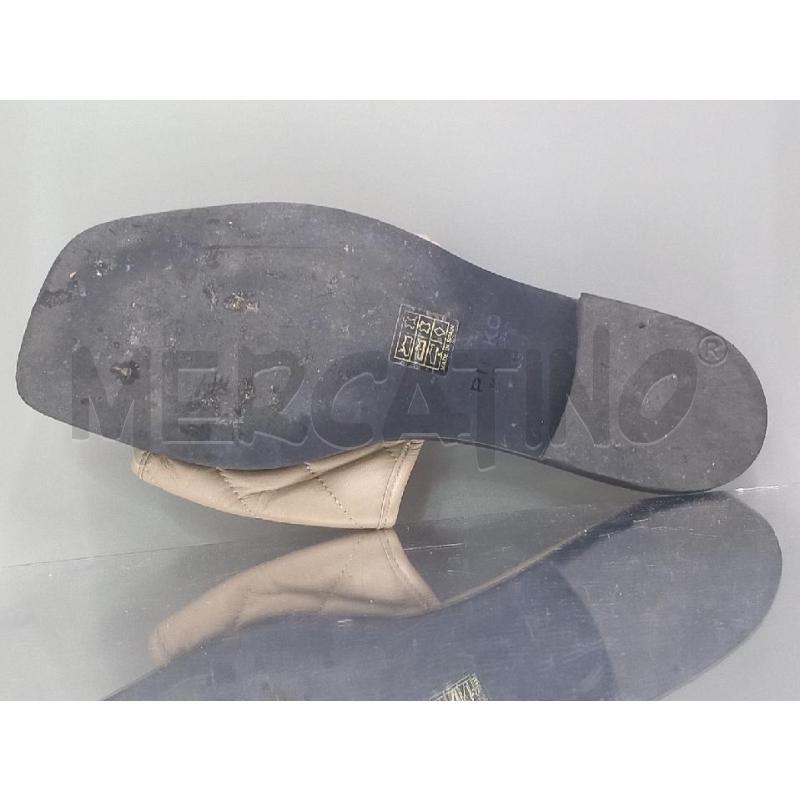 SANDALI DONNA PINKO BEIGE TRAPUNTATO | Mercatino dell'Usato Moncalieri bengasi 4