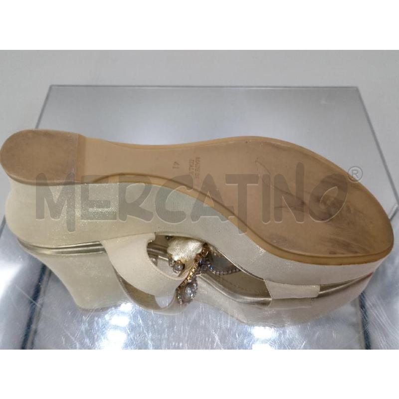 SANDALI DONNA RENE CAOVILLA CON PIETRE E STRASS  | Mercatino dell'Usato Moncalieri bengasi 5