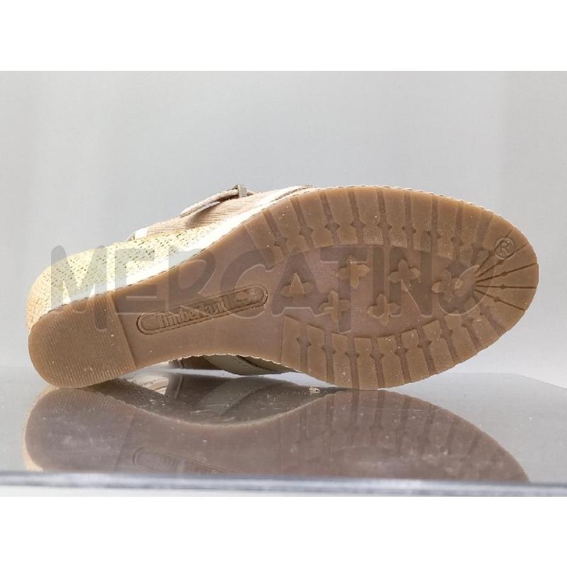 SANDALI DONNA TIMBERLAND BEIGE ZEPPA RAFIA  | Mercatino dell'Usato Moncalieri bengasi 4
