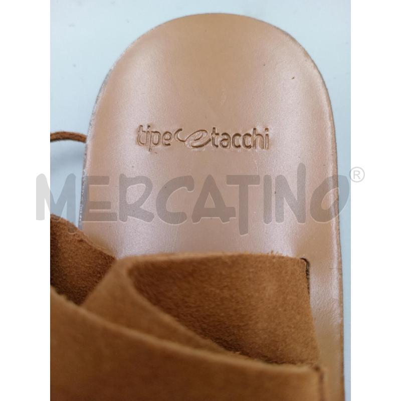 SANDALI DONNA TIPE E TACCHI SCAMOSCIATI SCHIAVA  | Mercatino dell'Usato Moncalieri bengasi 5