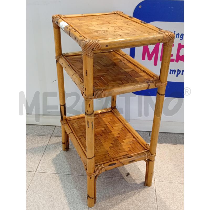 SCAFFALE BAMBU 4 PIANI | Mercatino dell'Usato Moncalieri bengasi 2