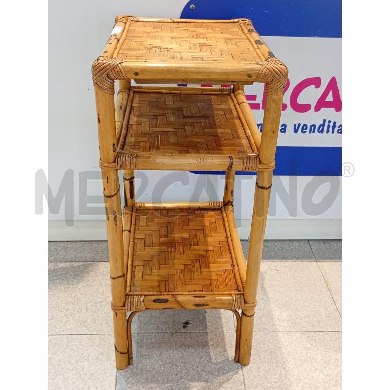 SCAFFALE BAMBU 4 PIANI | Mercatino dell'Usato Moncalieri bengasi 3