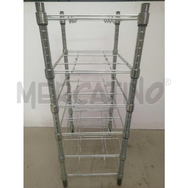SCAFFALE BASSO ZINCATO | Mercatino dell'Usato Moncalieri bengasi 2