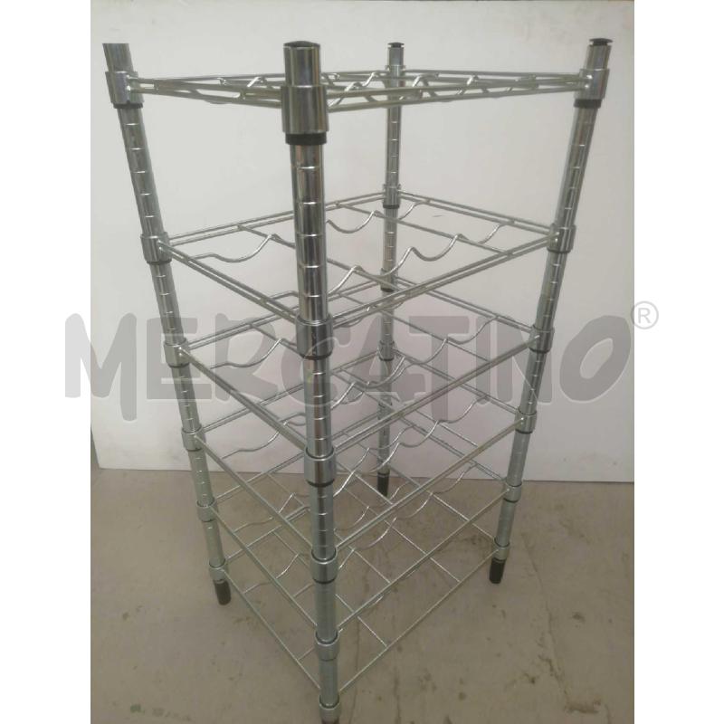 SCAFFALE BASSO ZINCATO | Mercatino dell'Usato Moncalieri bengasi 3