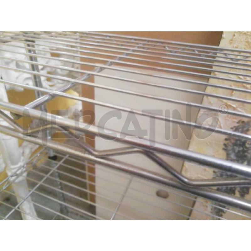SCAFFALE METALLO RIPIANI REGOLABILI | Mercatino dell'Usato Moncalieri bengasi 3